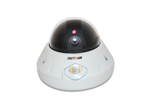 华越力合200万防暴红外高清网络半球摄像机