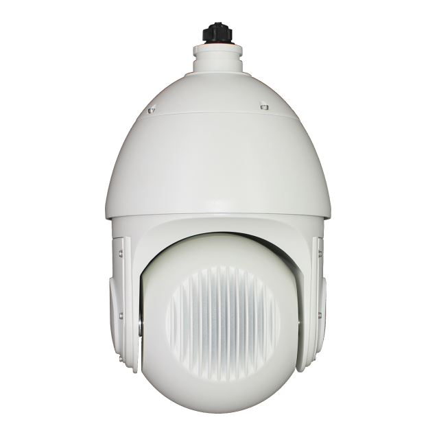 双层全金属、转速可调智能球机、强效散热、延长使用寿命