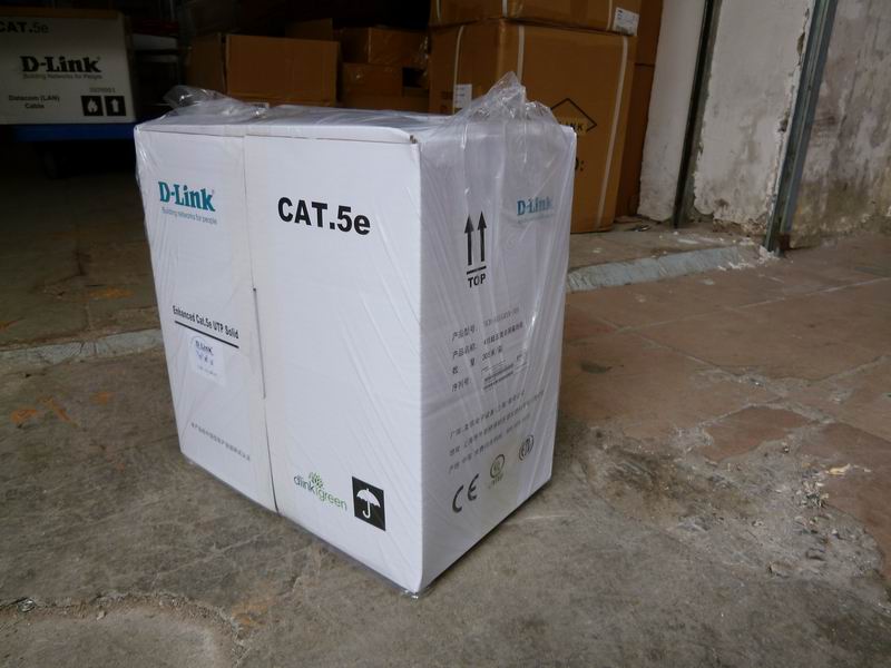 d-link4对超五类室内阻燃屏蔽工程线，DCECAFTP4P3A