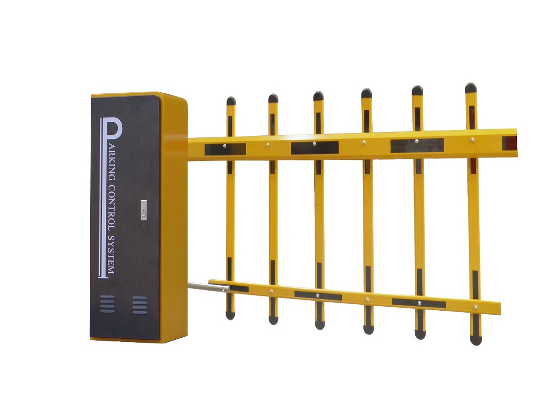 智能停车场设备-山东道闸-挡车器-单层栅栏道闸