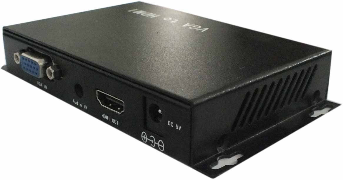 VGA转HDMI工程级VGA转高清视频转换器电脑输出到电视