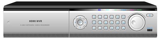 24路1080P32路720P高清网络硬盘录像机NVR云监控一点上网