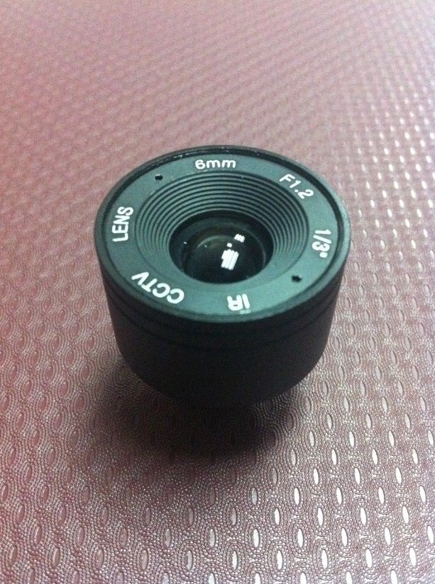 安防红外高清监控摄像机镜头6MM