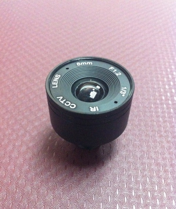 安防红外高清监控摄像机镜头8MM