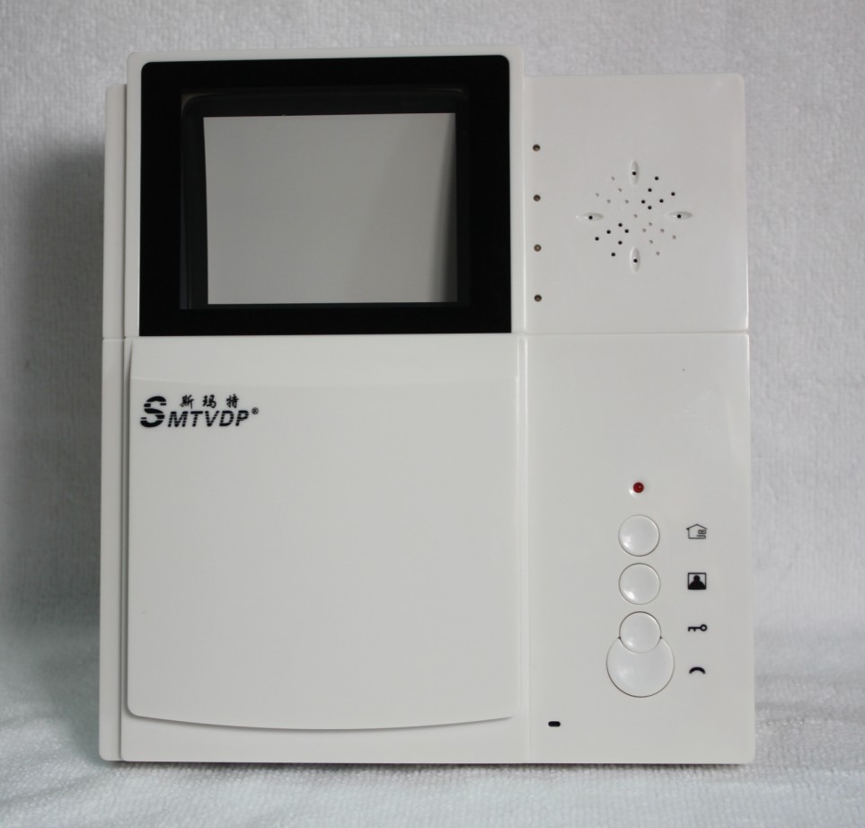 供应天津4.3寸黑白可视对讲门铃套装