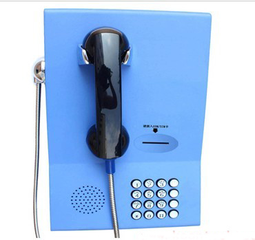 IP银行专用电话机 银行自助电话 壁挂式IP银行专用电话