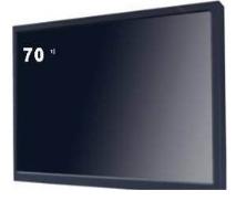 70寸液晶监视器