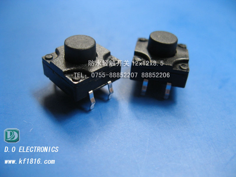 楼宇对讲机专用12x12防水轻触开关