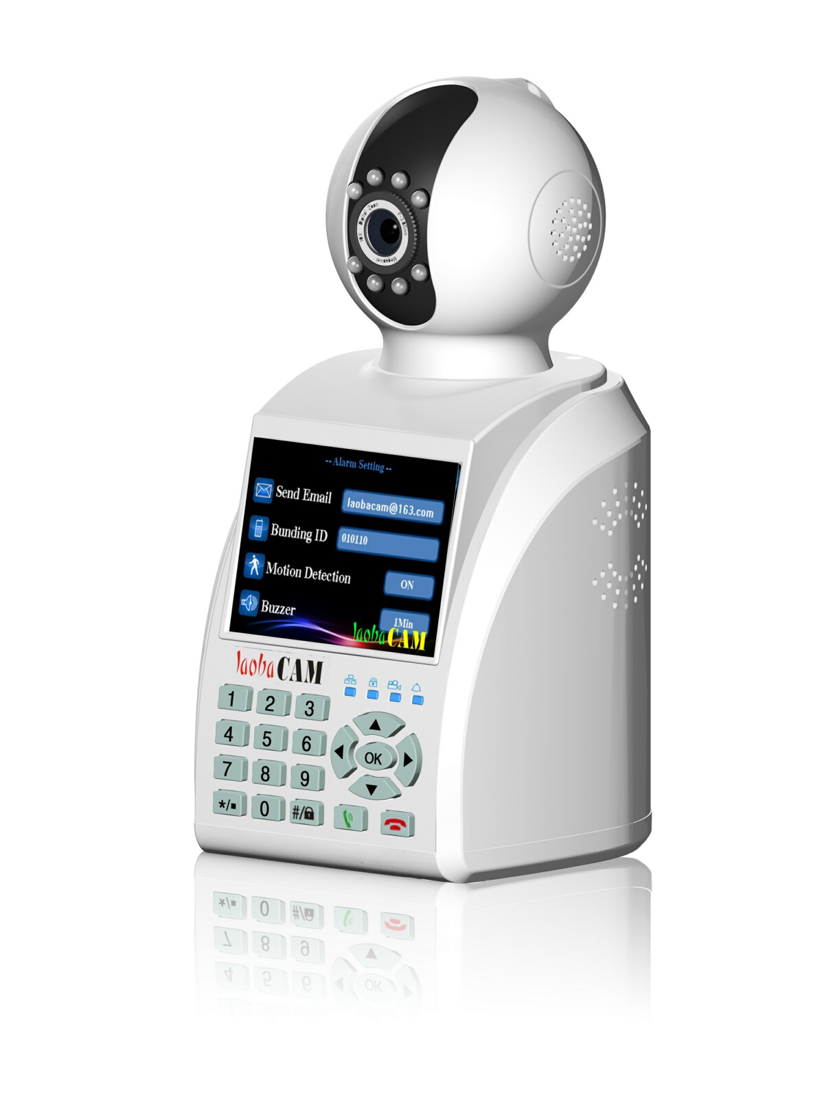 网络可视电话 视频电话机 视频监控 带无线wifi功能