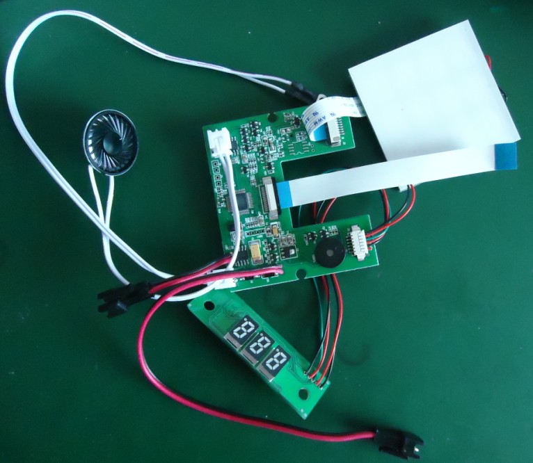 指纹+触摸感应密码锁电子套件