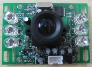 小区单元门摄像头楼宇对讲黑白CCD摄像头