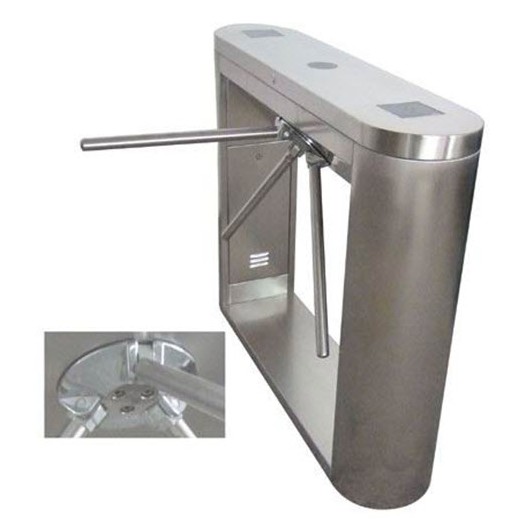 门禁三杆闸，桥式圆弧三辊闸