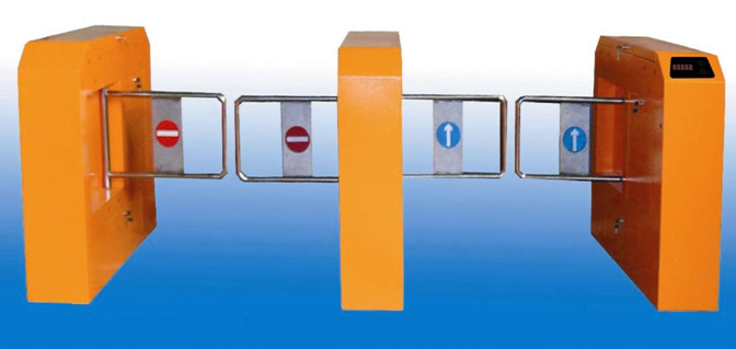 广东箱式摆闸，桥式斜角摆闸机