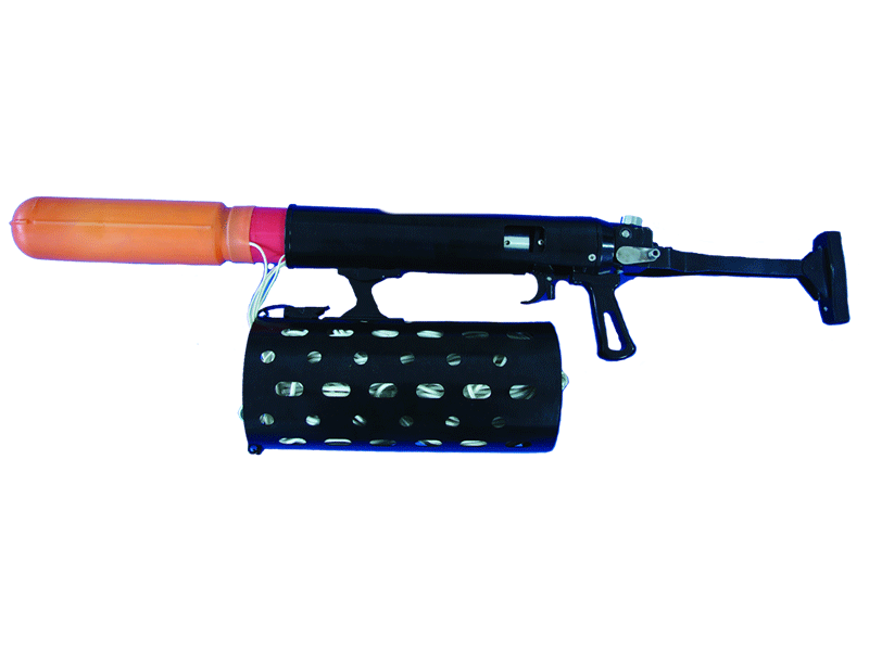 便携式气动救生抛投器