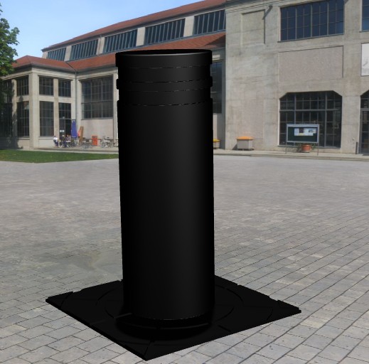 液压升降柱，不锈钢升降路桩