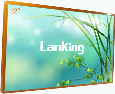 深圳32寸KTV专用显示器钢化玻璃设计