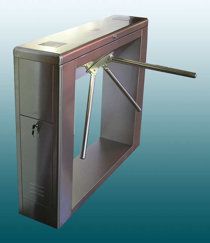 双繁桥式圆角三辊闸 门禁，工厂，小区