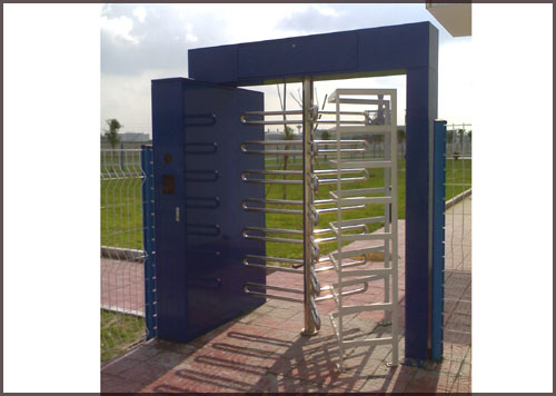 双繁喷塑全高旋转门