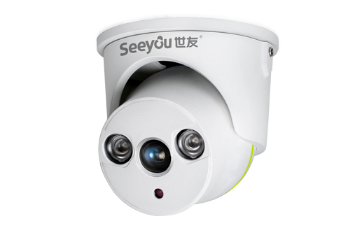 200万网络高清红外点阵半球摄像机