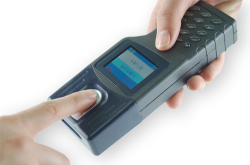 云南兰德华GPRS实时传输指纹巡更机