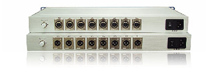 1-8路AES/EBU数字音频光端机