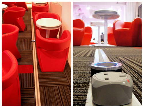 EUBIQ-艺术馆高档会所移动新型插座EUBIQ安全电力智能系统