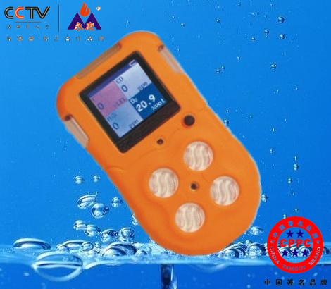 便携式四合一气体检测仪( 可燃气体，O2、H2S、CO)