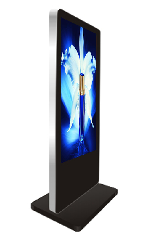 武汉地铁46寸落地网络版苹果式广告机