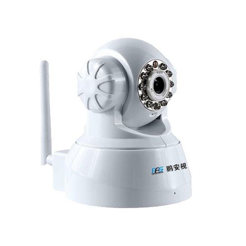 百万高清720P带云台10米无线 P2P穿透网络摄像机