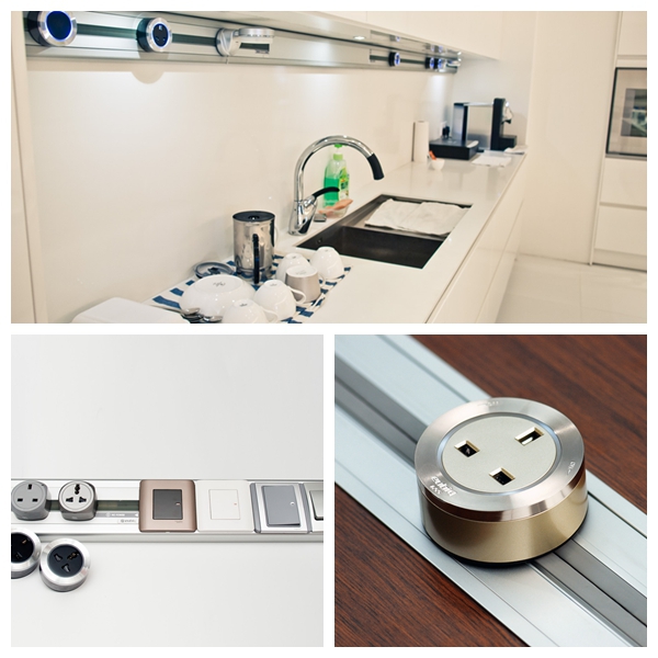 EUBIQ-高端橱柜专用安全插座安全电力智能系统