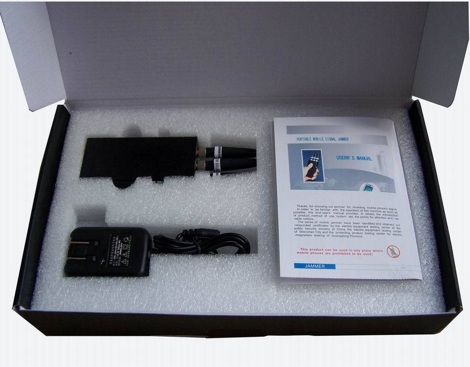 小手持式手机GPS屏蔽器阻断器干扰器,车载机密场所用屏蔽器