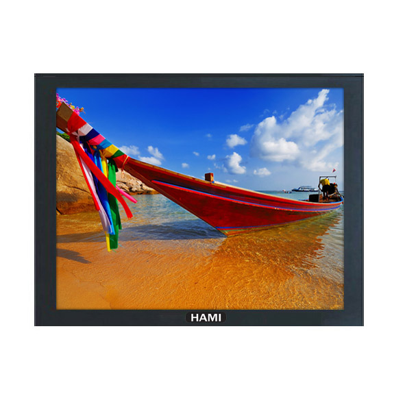 8寸工业级嵌入式金属壳液晶显示器