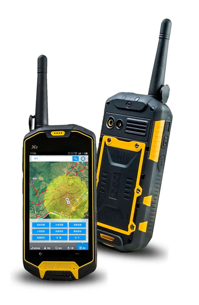 林易通 GPS手持机 无线对讲机 移动单兵