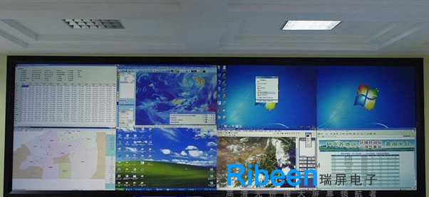 瑞屏DLP无拼接大屏幕，高清图像及整屏亮度保持均匀一致