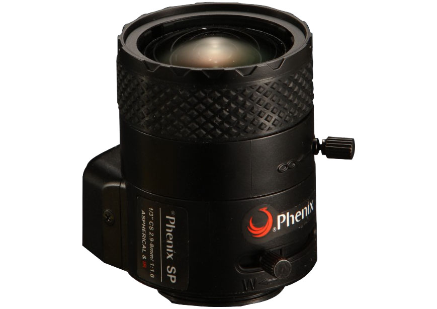 百万像素镜头2.9-8mm