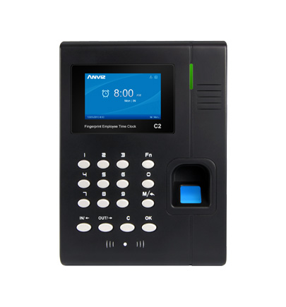 安威士指纹考勤打卡机
