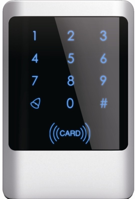 新款金属触摸防水门禁机