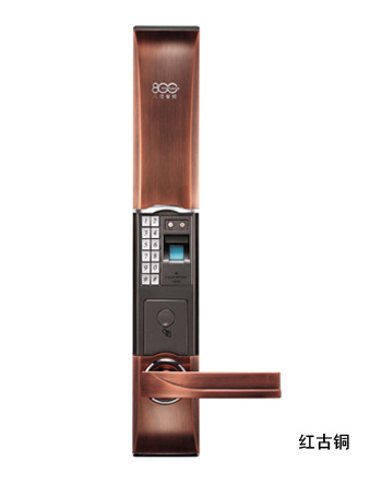 八佰高档智能防盗指纹门锁，非法开锁远程报警
