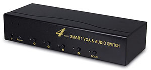 VGA+音频 4切1切换器 HL-SWVA401)