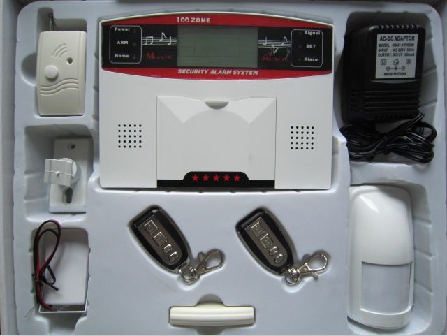  长沙最便宜的八防区防盗报警主机厂家