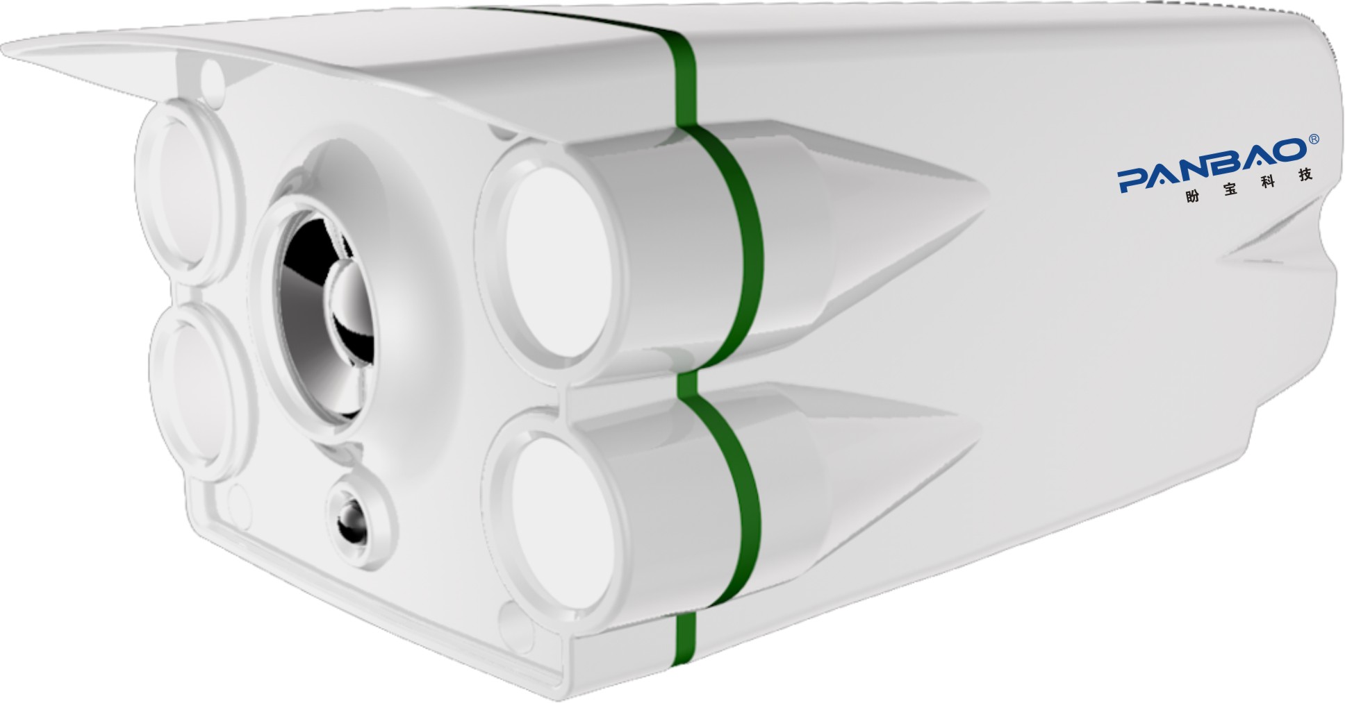 供应盼宝100米红外阵列式一体化摄像机（新款外壳）P-A409
