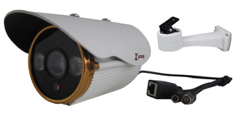 全国首发  带云台高清网络智能枪机