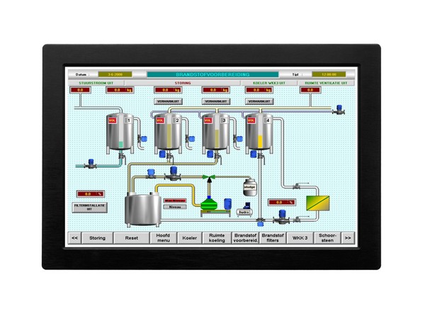 双网口22寸免风扇工业一体机电脑2个RJ-45分辨率1680x1050