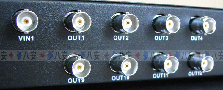 机架式1进16出视频分配器