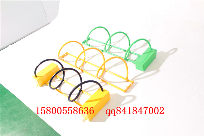 上海深南螺旋式自行车停放架的材质