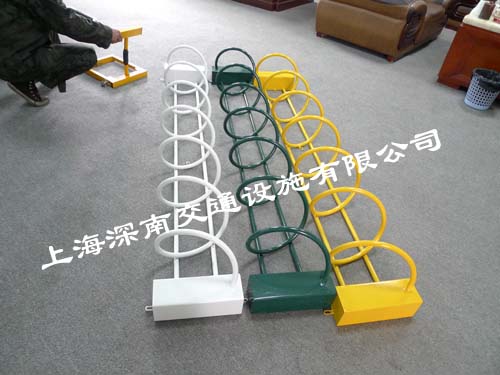 松江区不锈钢螺旋式自行车停放架