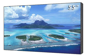 华视55寸超窄液晶拼接5.3mm