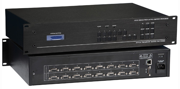 8进8出高清VGA矩阵