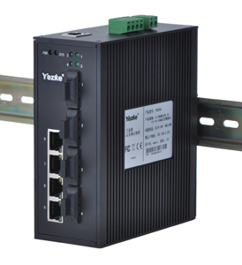 管理型4光4电以太网交换机