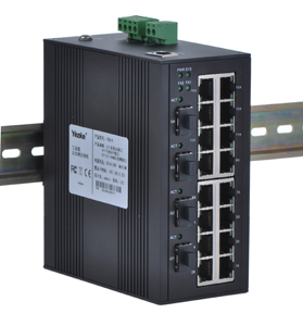 管理型4千兆光16百兆电以太网交换机